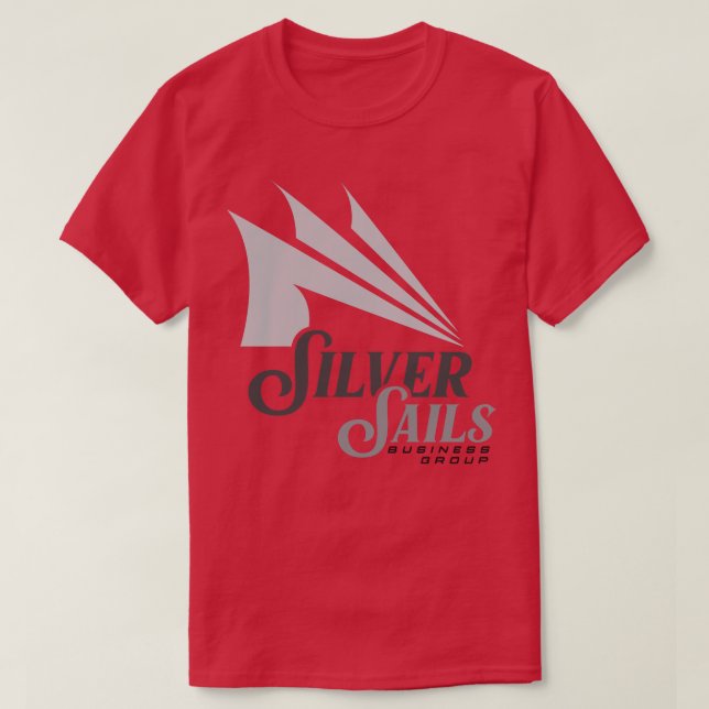 Silver Sails Business Group T Shirt (Design framsida)