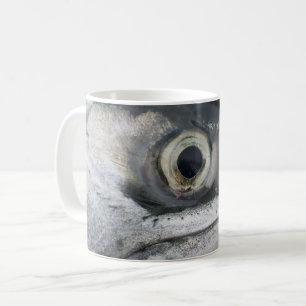 Silver Salmon Ansikte Kaffemugg