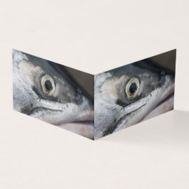 Silver Salmon Ansikte Kort
