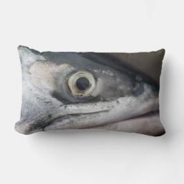 Silver Salmon Ansikte Lumbarkudde