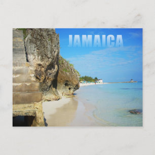 Silver Sands Beach, Trelawny, Jamaica Vykort