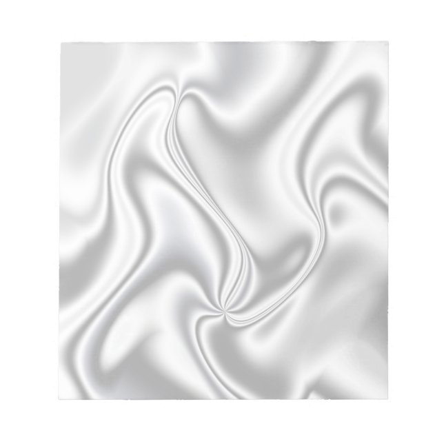Silver Satin Anteckningsblock (Framsida)