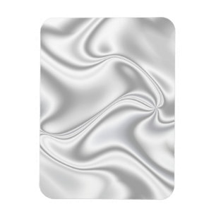 Silver Satin Magnet