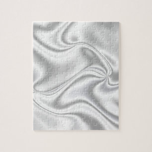 Silver Satin Pussel