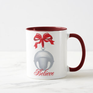 Silver sätta en klocka på tro mugg