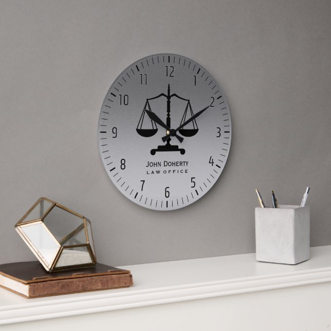 Silver Scales Stor Klocka (Kontor)