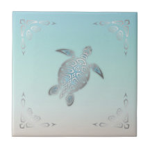 Silver Sea Turtle Strandstil 