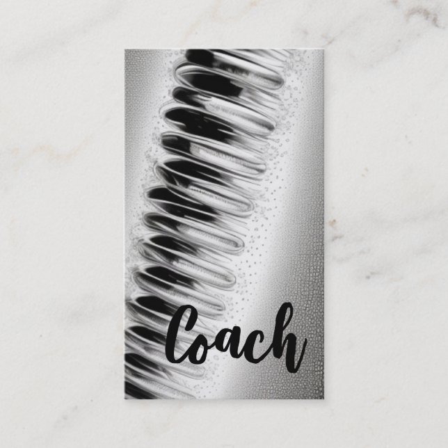 Silver Seam Coach Visitkort (Framsida)