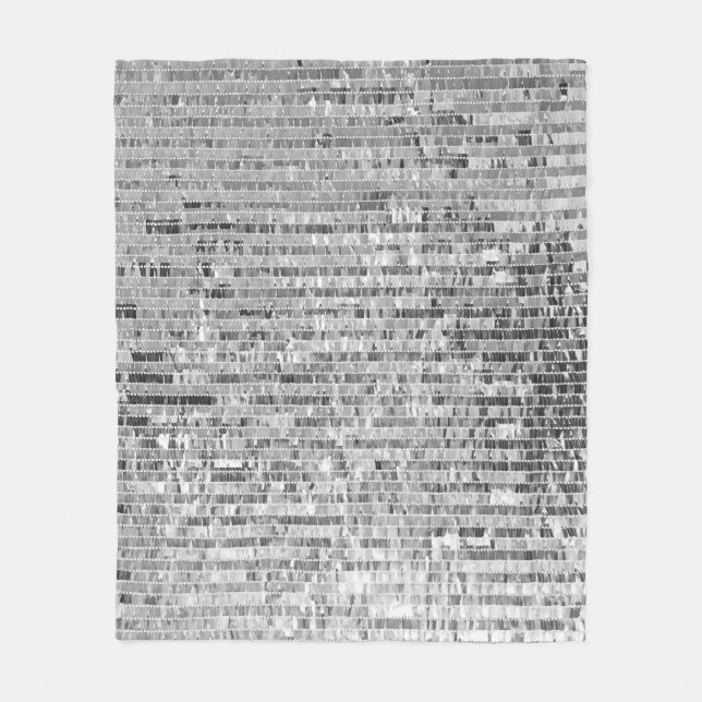 Silver-sekvenser, glamorös, sömlös bakgrund. fleecefilt (Framsidan)