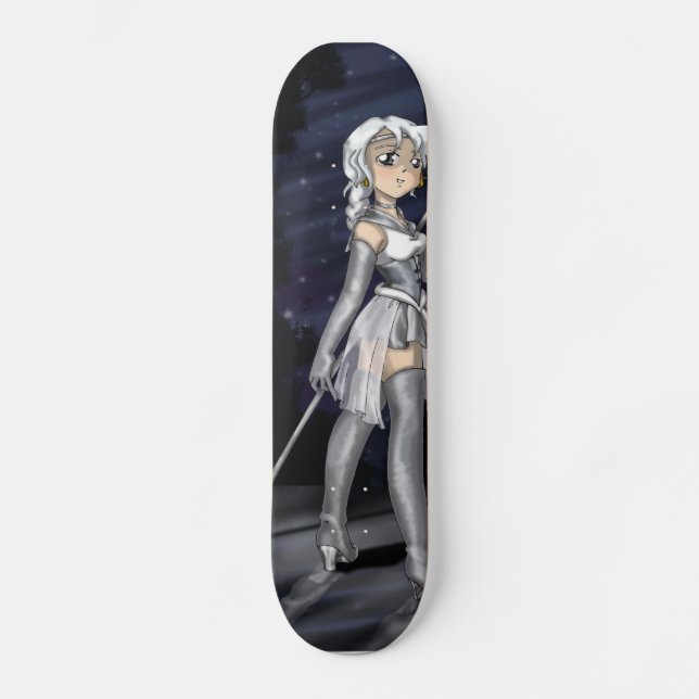 Silver Senshi Skateboard Bräda 20,5 Cm (Framsida)