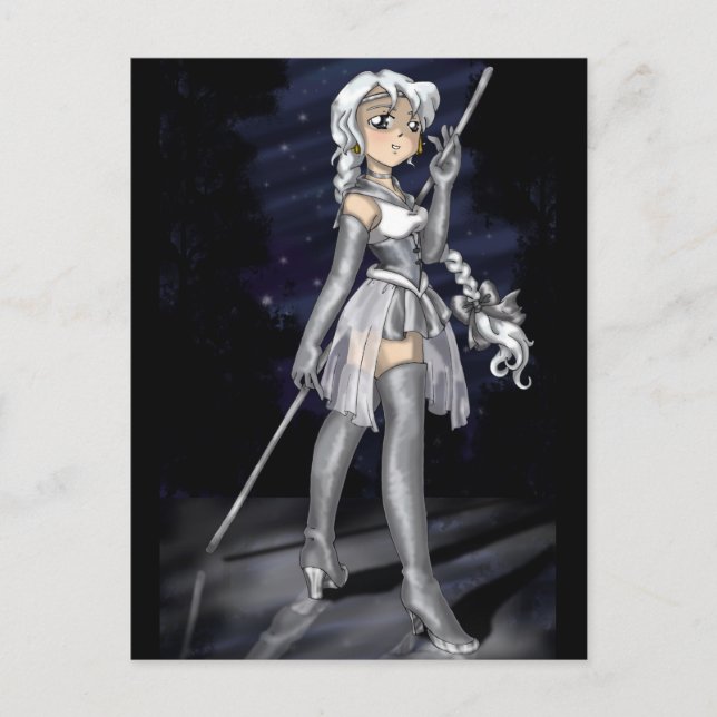 Silver Senshi Vykort (Framsida)