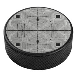 Silver Sergranat Hockey Puck