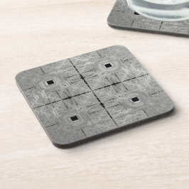 Silver Sergranat Plastic Underlägg