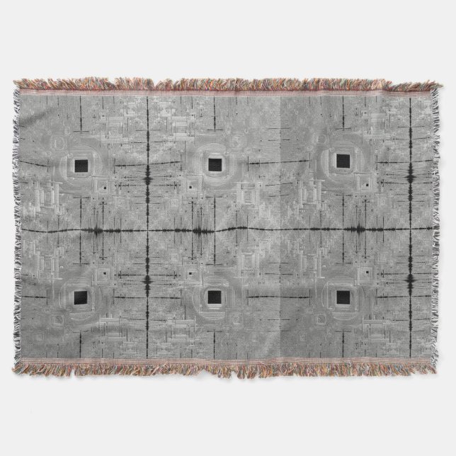 Silver Sergranat Throw Blanket Filt (Framsidan)