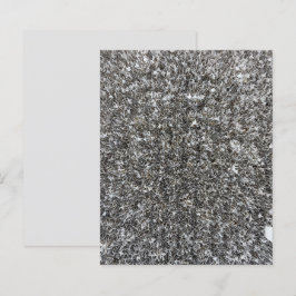 Silver Shaggy Small Märkre Scrapbook Papper