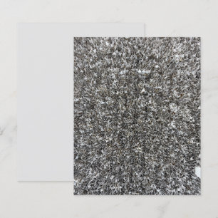 Silver Shaggy Small Märkre Scrapbook Papper