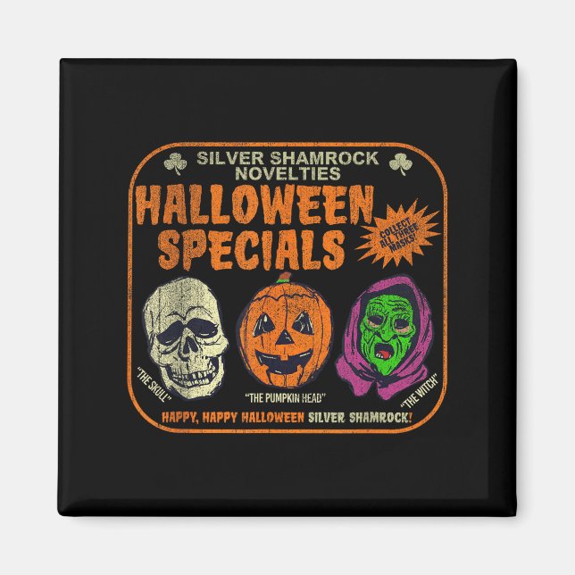 Silver Shamrock Novelties Halloween Specials  Magnet (Framsidan)
