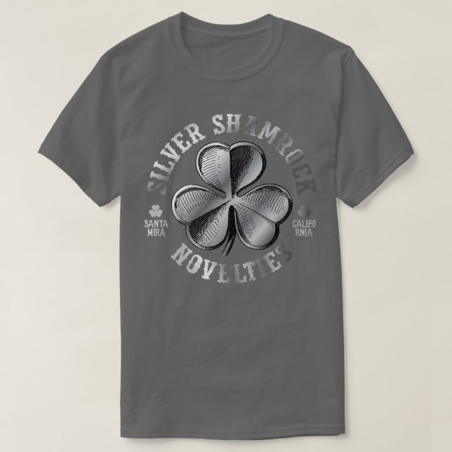 Silver Shamrock Noveltys T Shirt (Design framsida)