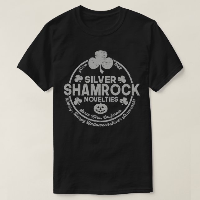 Silver Shamrock Noveltys T Shirt (Design framsida)