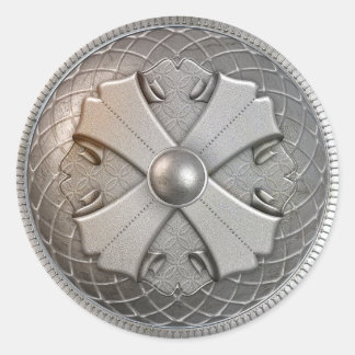 Silver Shield 2 Runt Klistermärke