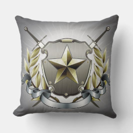 Silver Shield Pillow Kudde