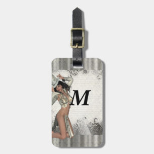 Silver showgirl bagagebricka