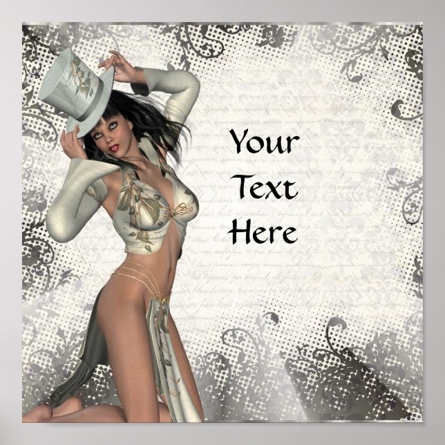 Silver showgirl poster (Framsidan)