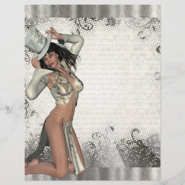 Silver showgirl reklamblad (Framsidan)