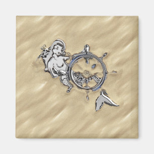 Silver Siren i Sandet Magnet