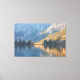 Silver Sjö morgon Canvastryck