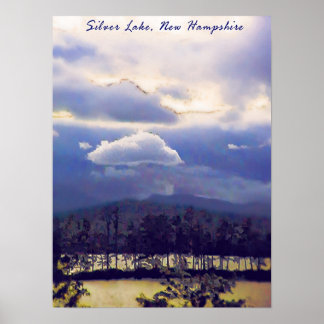 Silver Sjö, NH Poster