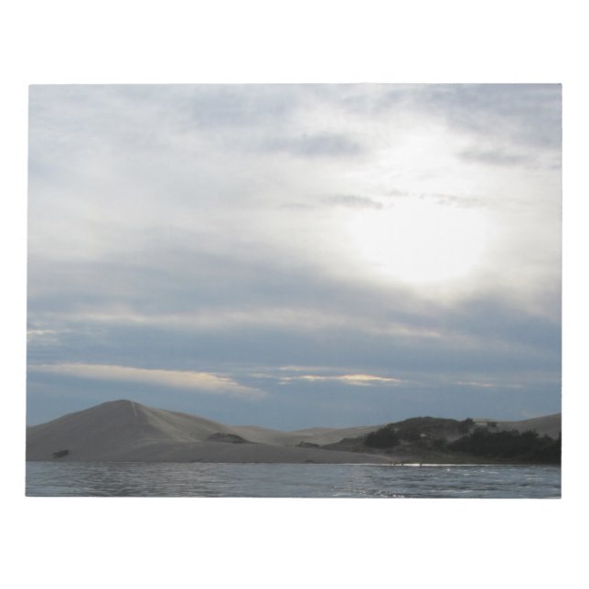 Silver Sjö Sand Dunes Anteckningsblock (Framsida)