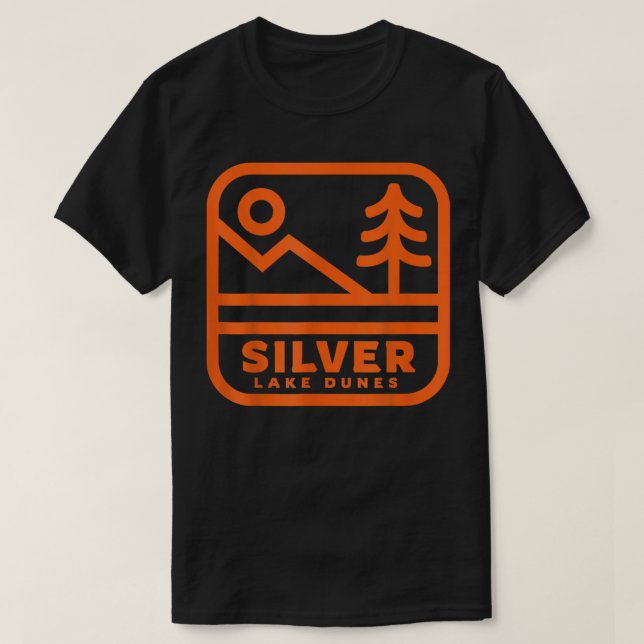 Silver Sjö Sand Dunes T Shirt (Design framsida)