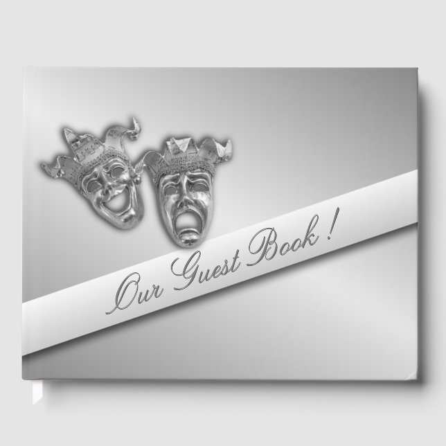 Silver Skärm-teatermaskgäst Bok (Framsida)