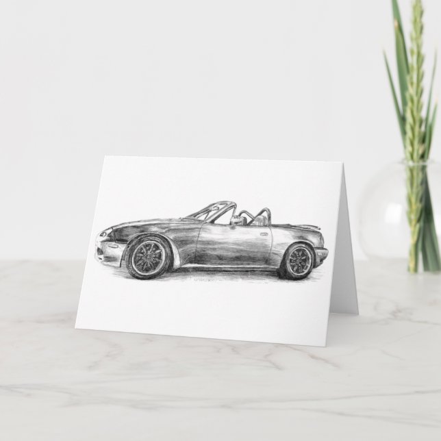 Silver skuggar MX5 Kort (Framsida)
