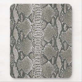 Silver Snake Skin Mouse Pad Musmatta