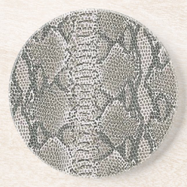 Silver Snake Skin Underlägg (Framsidan)