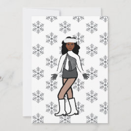 Silver Snö Dancer Julkort