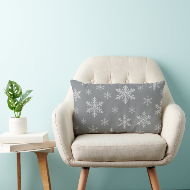 Silver & Snow Lumbarkudde (Stol)