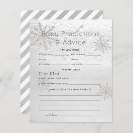 Silver Snowflake Baby Predications & Advice