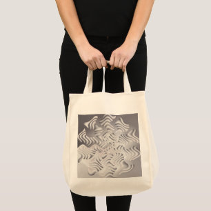 silver snowflake tygkasse