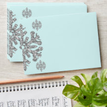 Silver Snowflake Winter Birthday