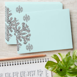 Silver Snowflake Winter Birthday