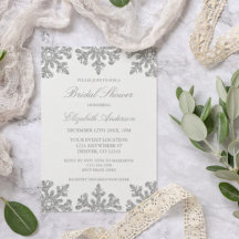 Silver Snowflake Winter Möhippa