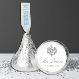 Silver Snowflake Winter Quinceanera