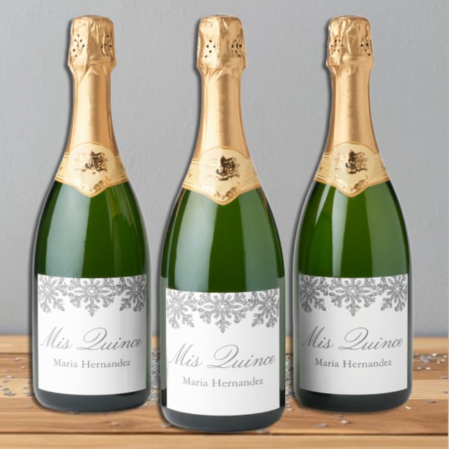 Silver Snowflake Winter Quinceanera (Skapare uppladdad)