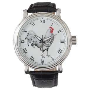 Silver Spangled den Hamburg tuppklockan Armbandsur