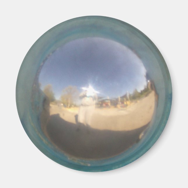 Silver Sphere Magnet (Framsidan)