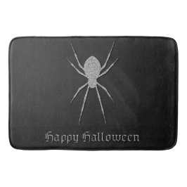 Silver Spider Halloween Badrumsmatta