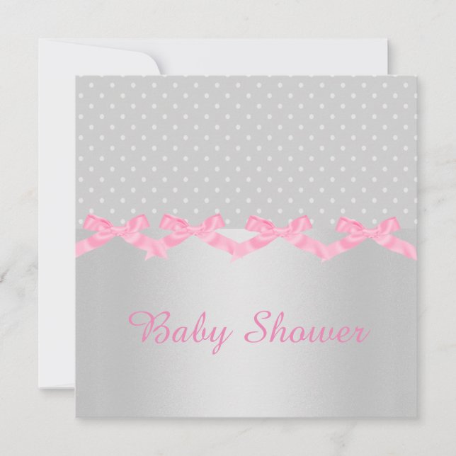 SILVER SPOT BABY SHOWER-INBJUDAN INBJUDNINGAR (Framsida)